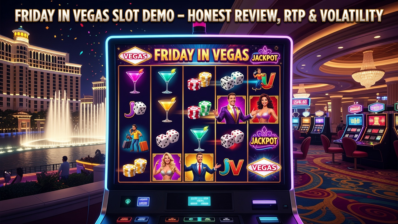 Friday In Vegas Slot Demo – Honest Review, RTP & Volatility