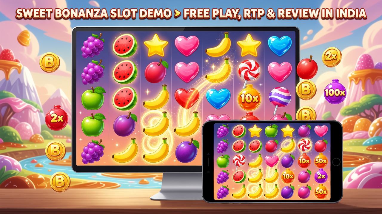 Sweet Bonanza Slot Demo ▶ Free Play, RTP & Review in India