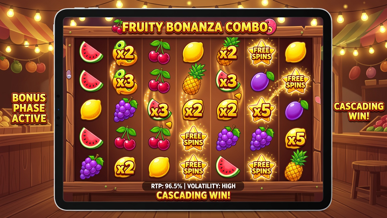 Fruity Bonanza Combo Slot Demo – Honest Review, RTP & Volatility