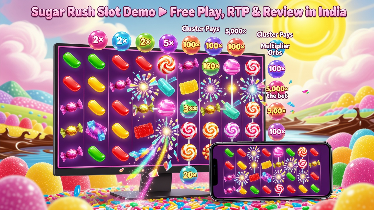 Sugar Rush Slot Demo ▶ Free Play, RTP & Review in India