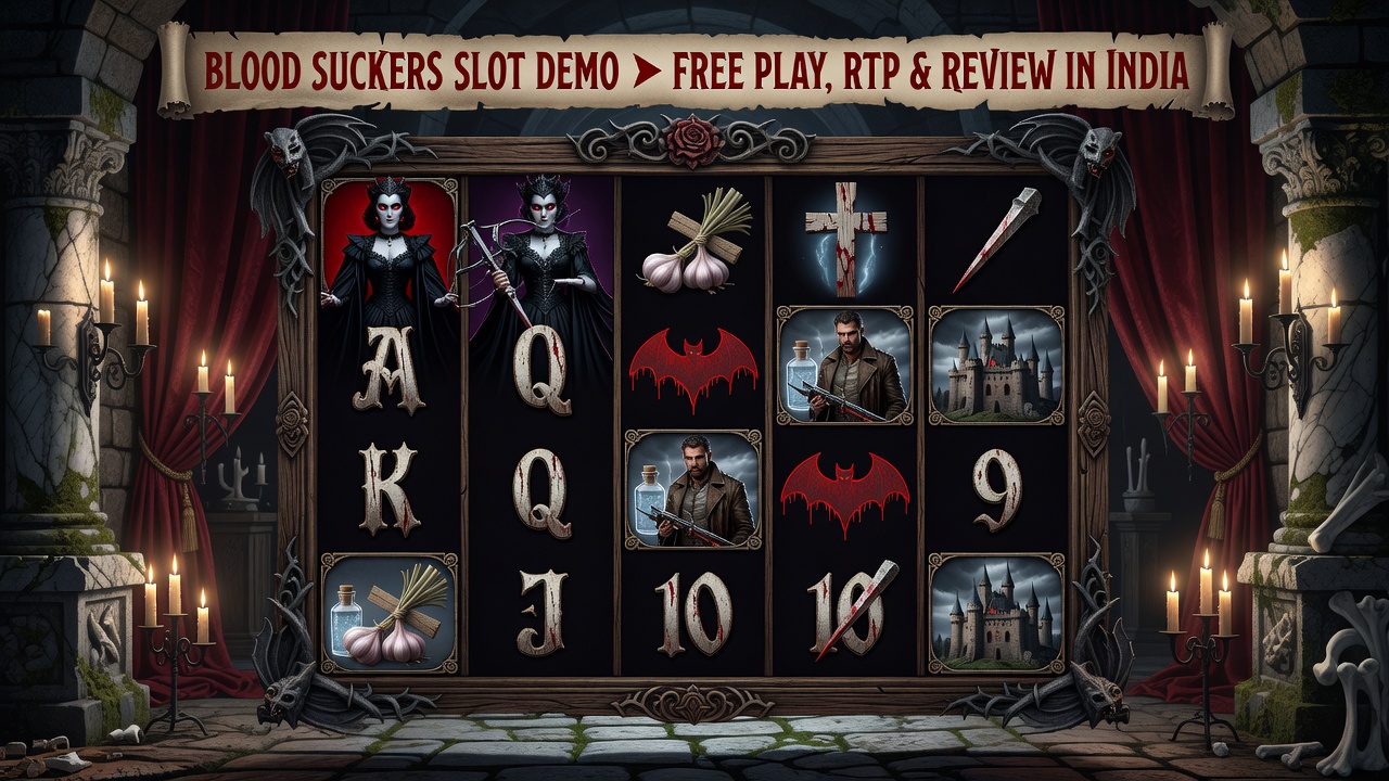 Blood Suckers Slot Demo ▶ Free Play, RTP & Review in India