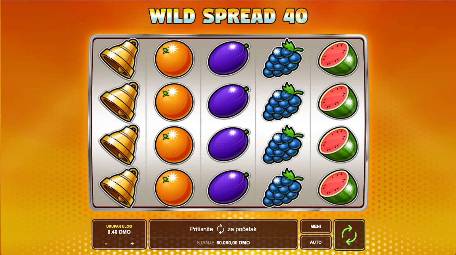 Wild Spread 40 TEZ