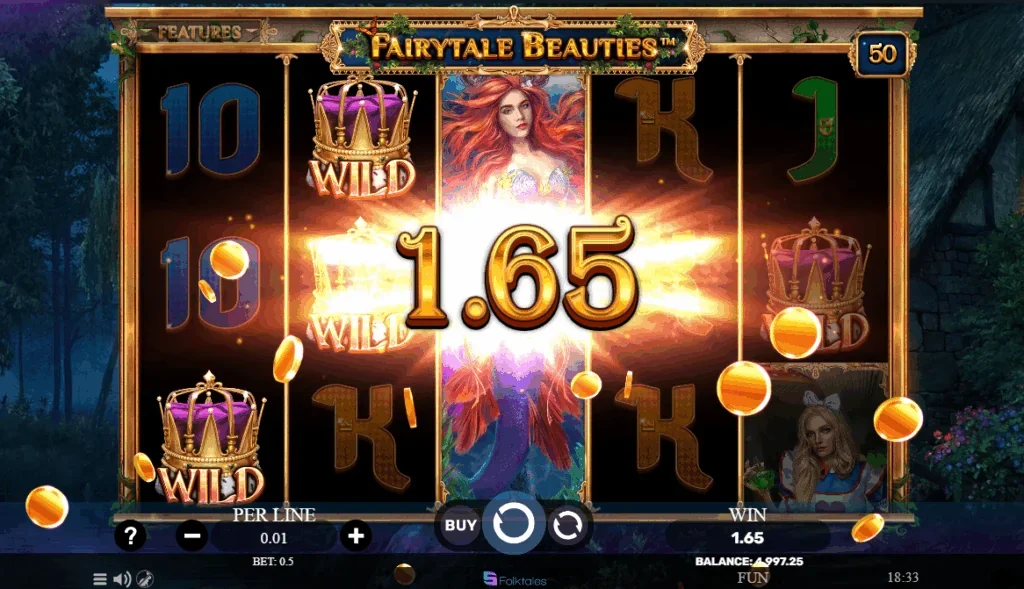 Fairytale Beauties slot features and rtp