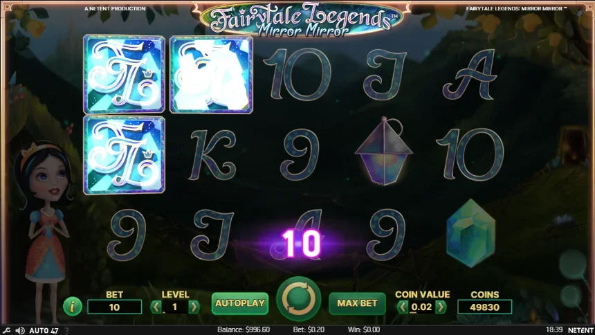 Fairytale legends Mirror Mirror slot game