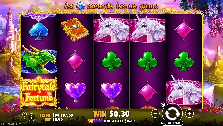 Fairytale Fortune slot game screenshot