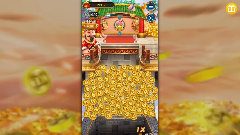 Fa Chai Dozer slot game screenshot