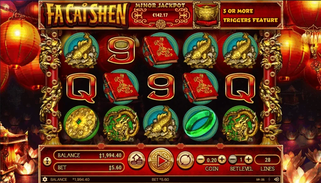 Fa Cai Shen demo gameplay how to play