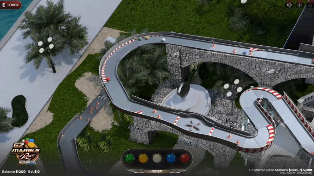 EZ Marble Race Monaco demo gameplay how to play