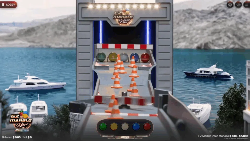 EZ Marble Race Monaco slot game