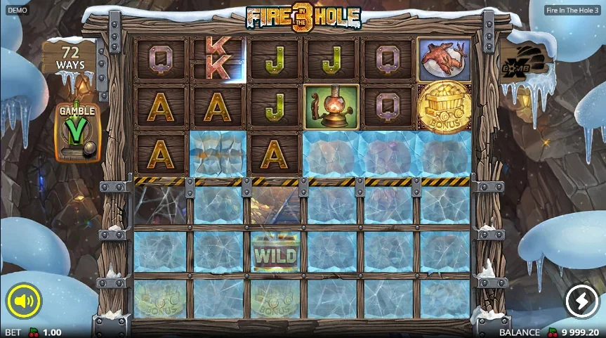 Fire in the hole 3 slot game