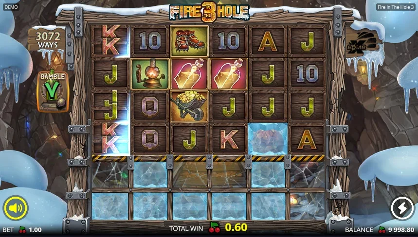 Fire in the hole 3 slot features and rtp