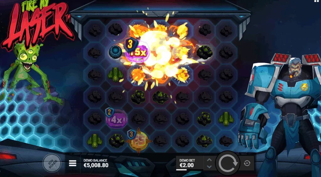 Fire my laser slot game