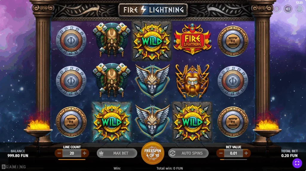 Fire lightning demo gameplay how to play