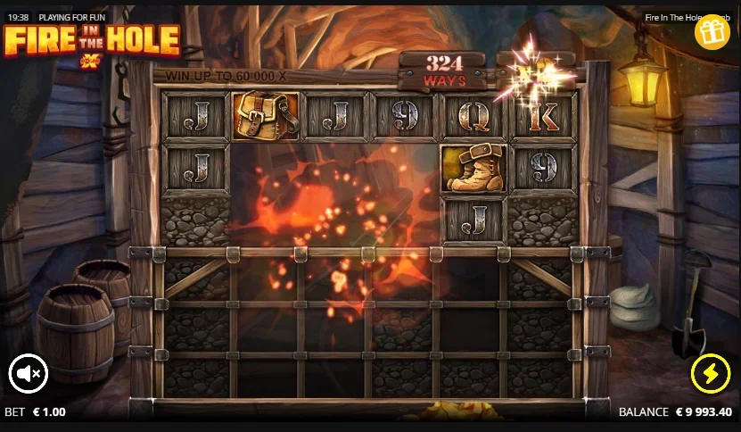 Fire in the hole xbomb slot game