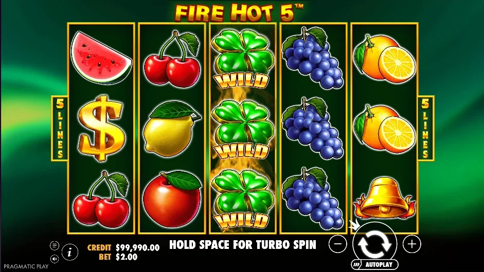 Fire hot 5 slot game