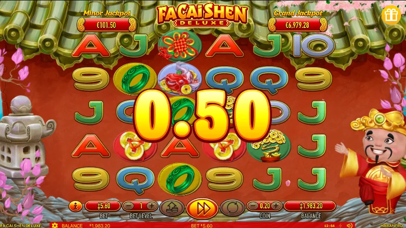 Fa Cai Shen Deluxe slot game