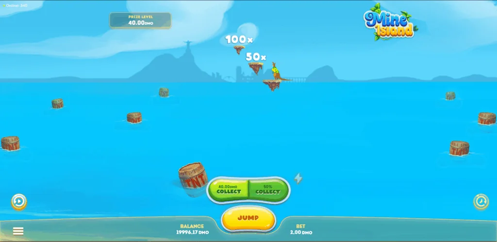 Mine Island slot features and rtp