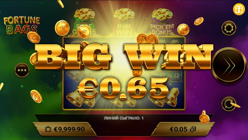 Fortune Bags slot features and rtp