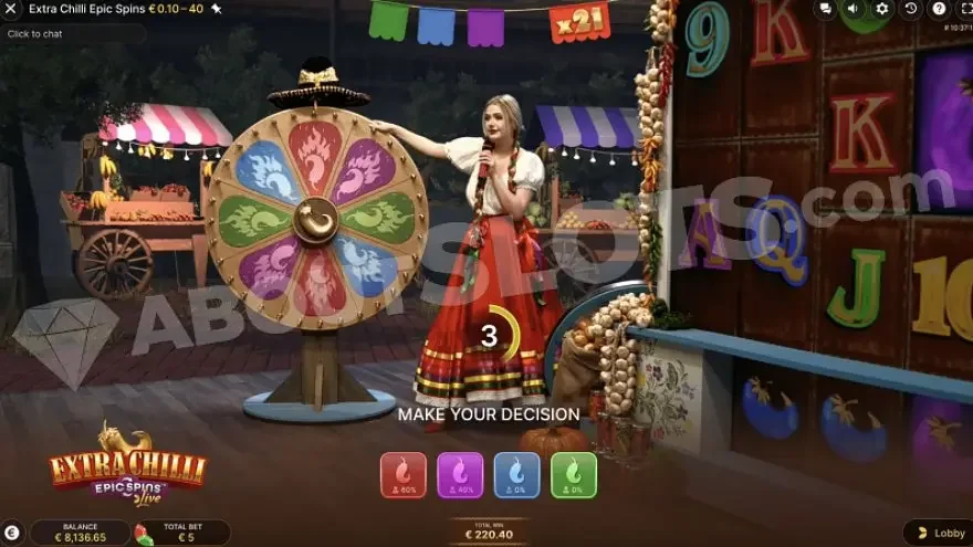 Extra Chilli Epic Spins demo gameplay