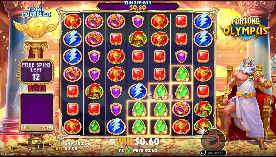 Fortunes Of Olympus slot game