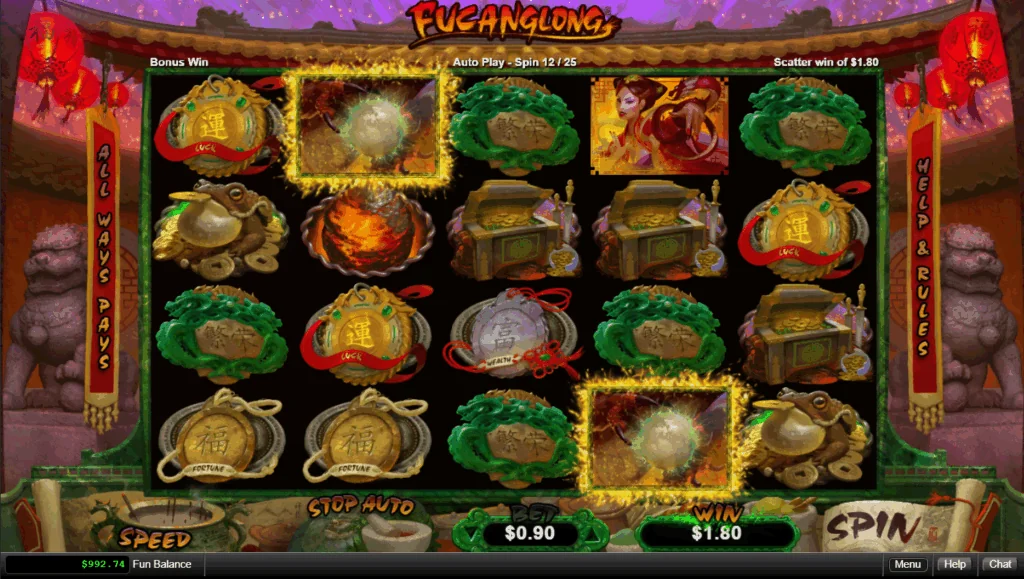 Fucanglong slot features and rtp