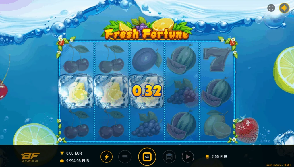 Fresh Fortune demo gameplay