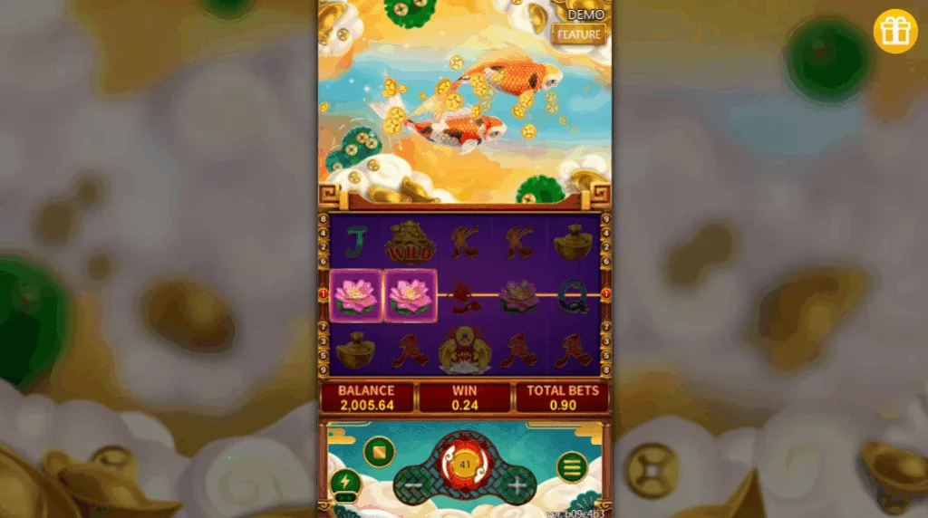 Fortune Koi slot features and rtp