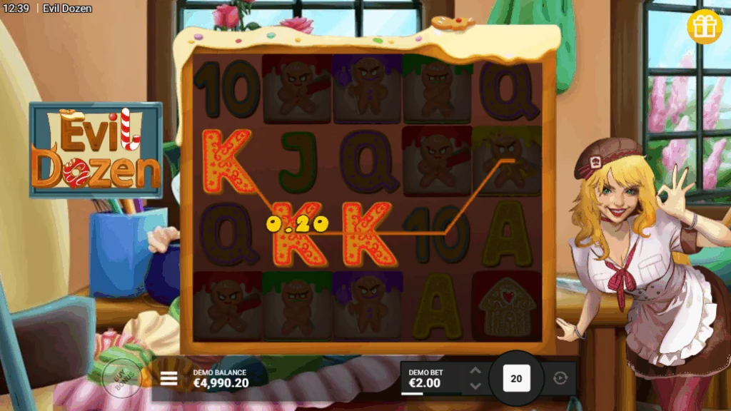 Evil Dozen slot features and rtp