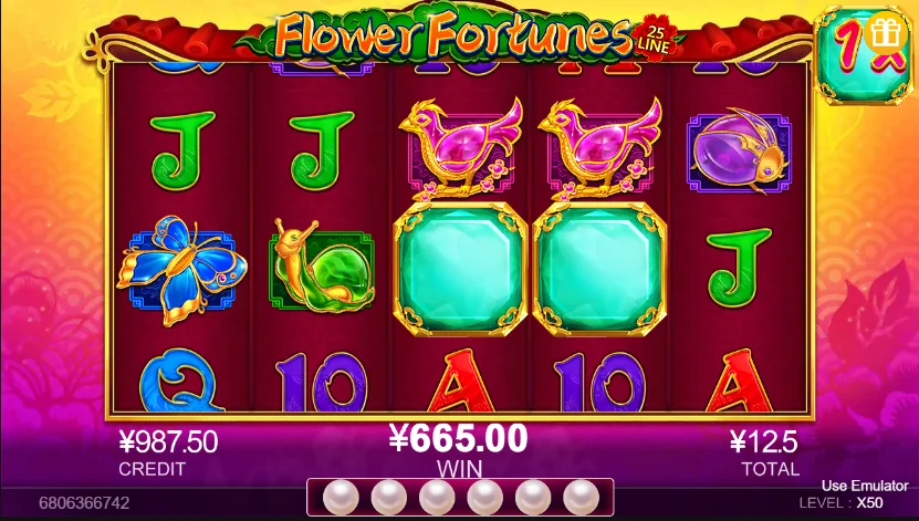 Flower Fortunes slot game