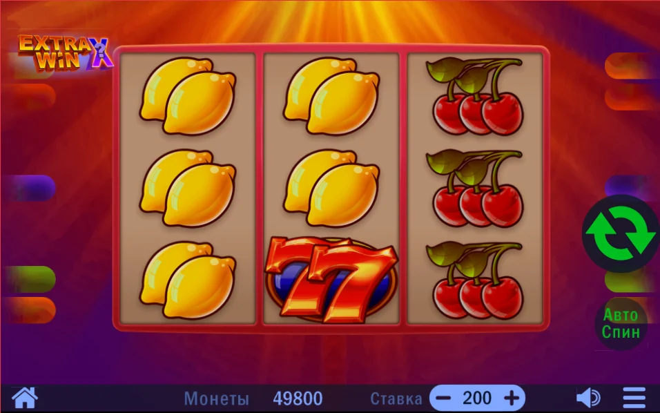 Extra Win X slot game screenshot