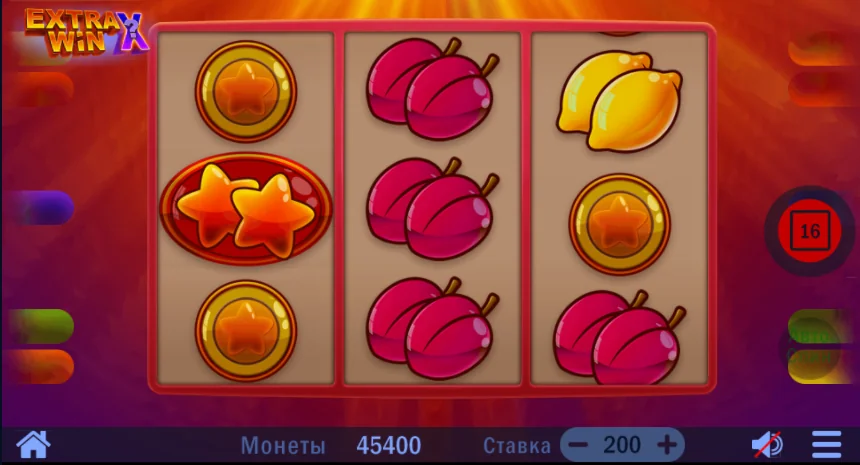 Extra Win X slot features and rtp