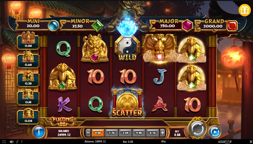 Fulong 88 slot game screenshot