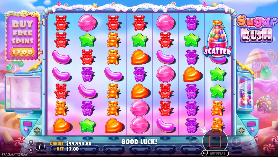 Sugar Rush demo gameplay how to play