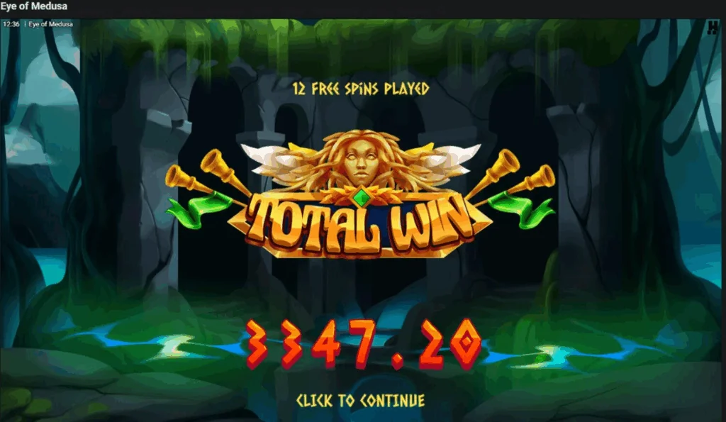 Eye of Medusa slot features and rtp