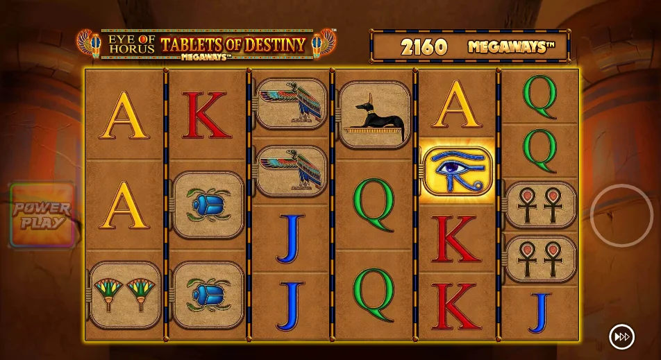 Eye of horus tablets of destiny megaways demo gameplay how to play