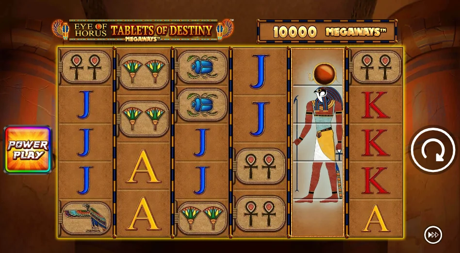 Eye of horus tablets of destiny megaways slot game