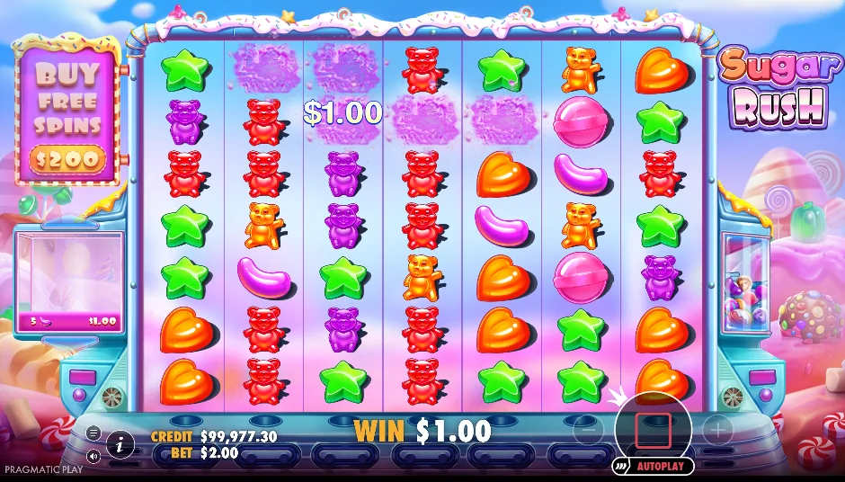 Sugar Rush slot game