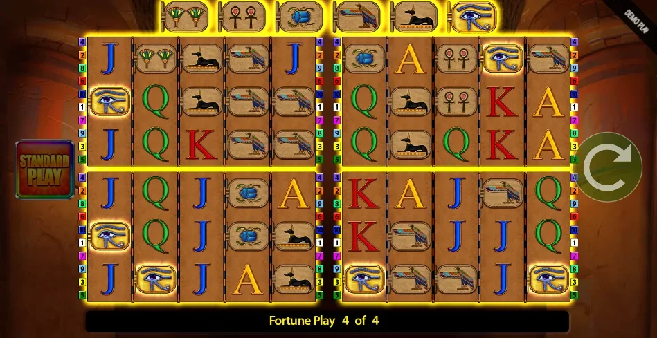 Eye of Horus fortune play slot game