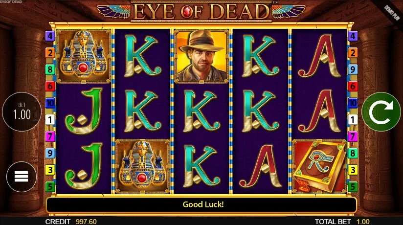 Eye of Dead slot game screenshot