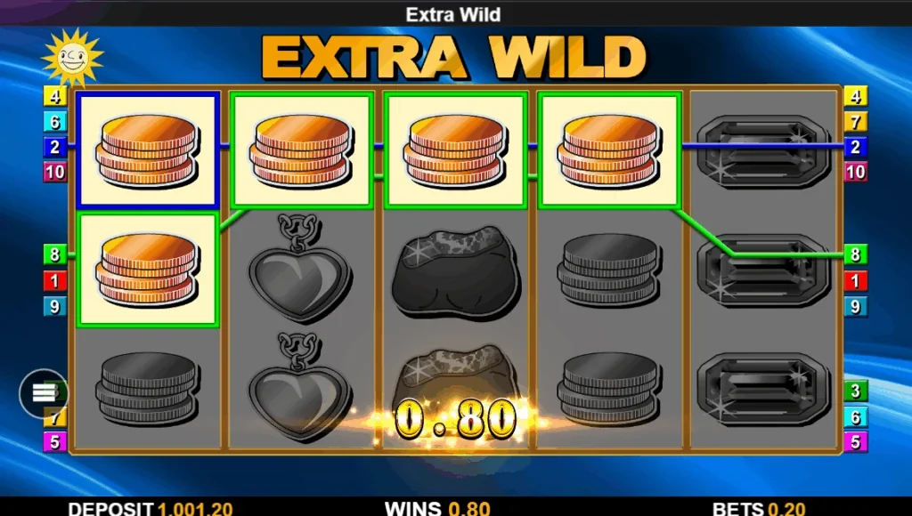 Extra wild slot game