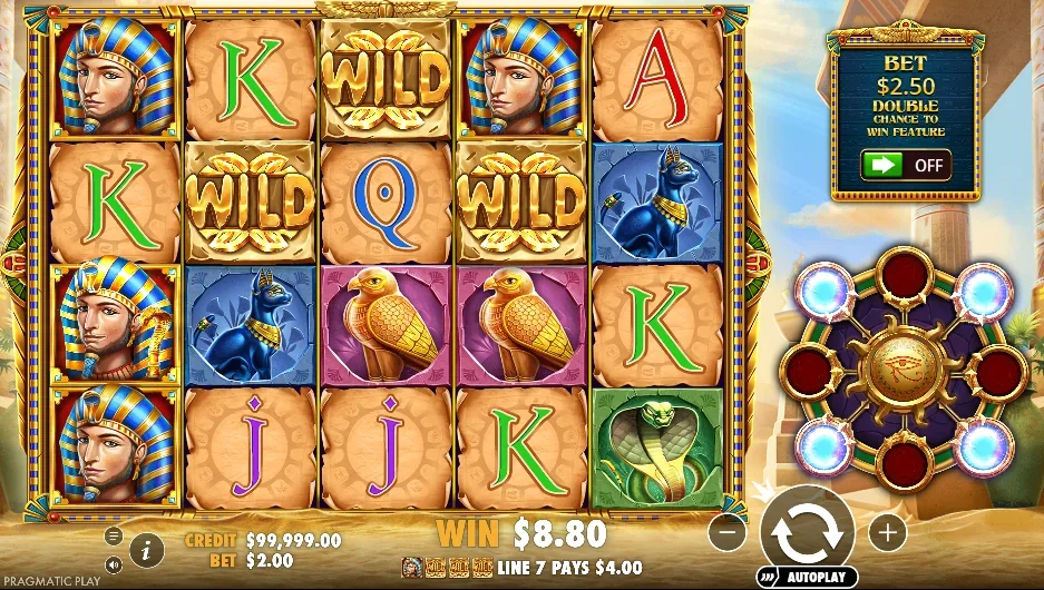 Eye of Cleopatra demo gameplay how to play