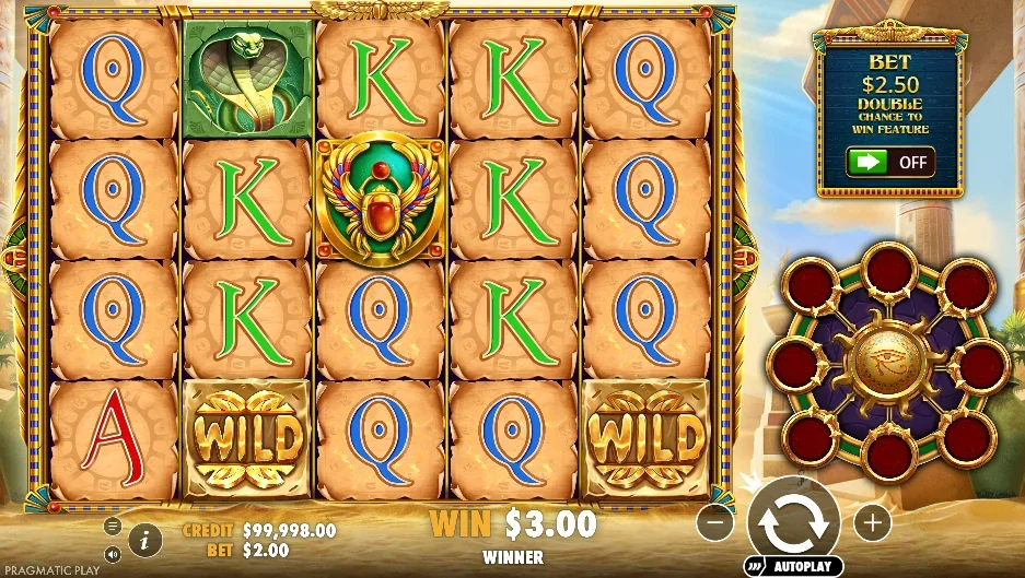 Eye of Cleopatra slot game