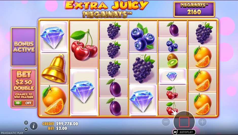 Extra juicy megaways slot features and rtp