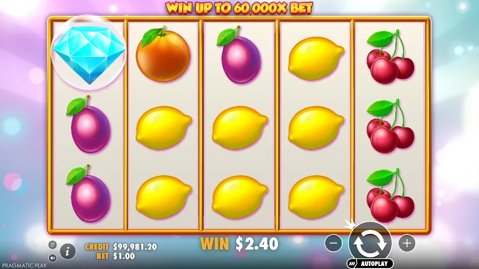 Extra juicy slot features and rtp