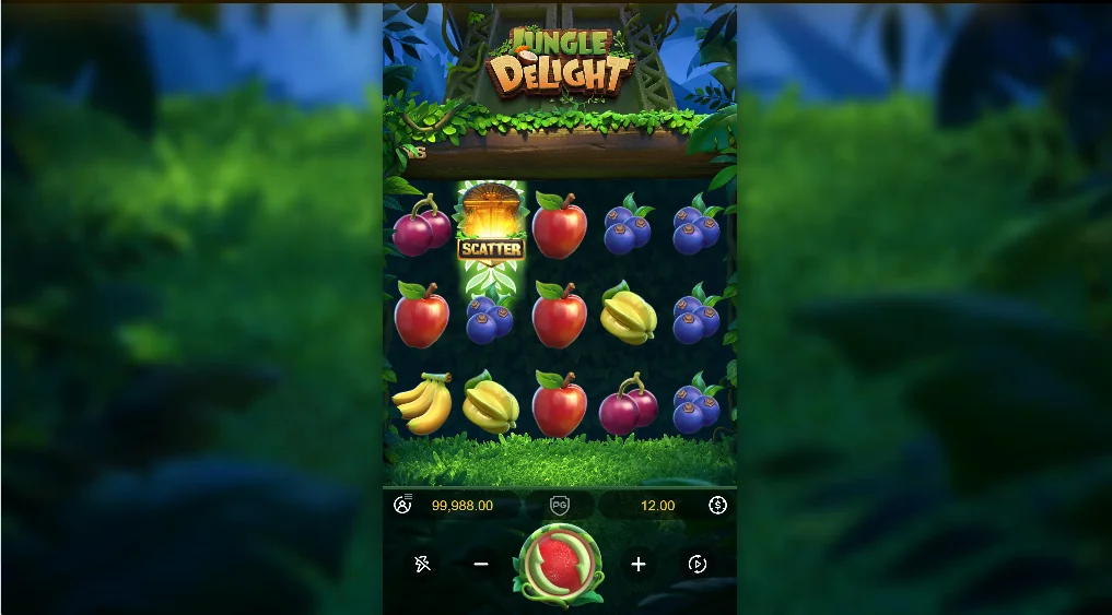 Jungle Delight slot game screenshot