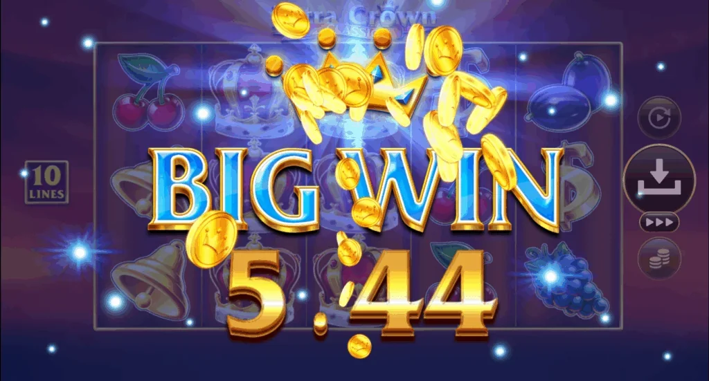 Extra crown classic slot features and rtp
