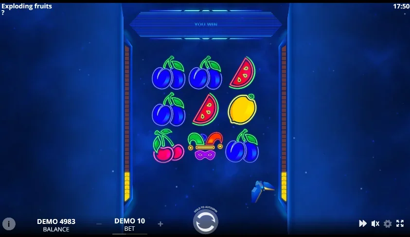 Exploding fruits slot features and rtp