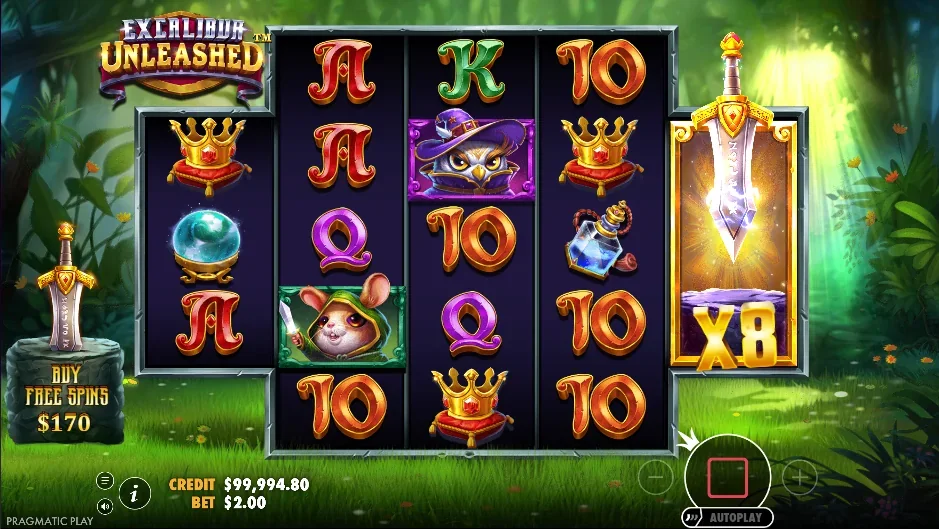Excalibur Unleashed slot game