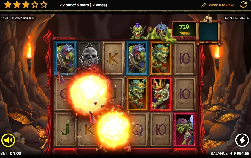 Evil goblins xbomb slot features and rtp