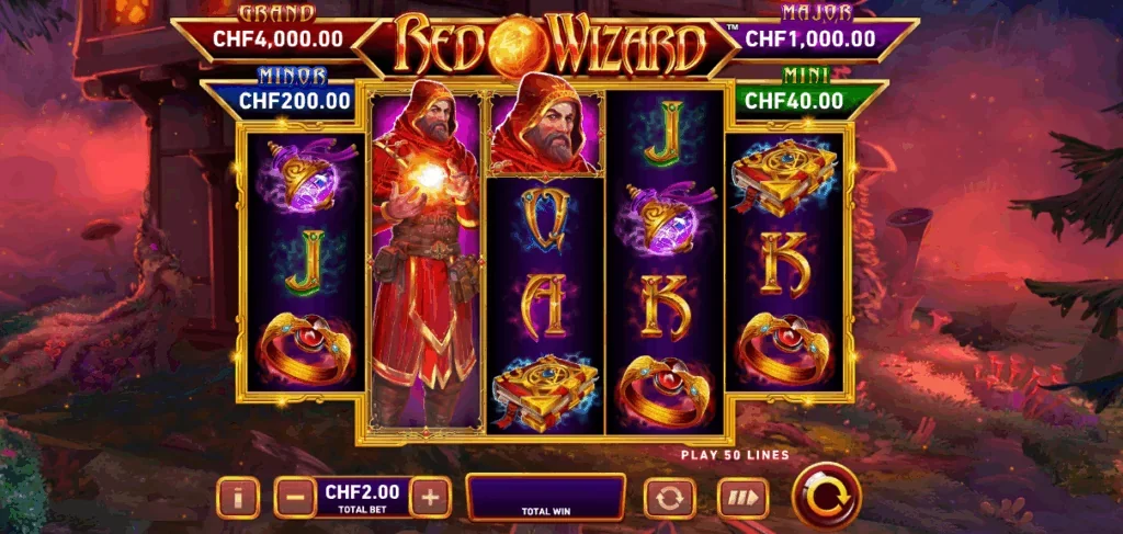 Fire blaze red wizard demo gameplay how to play